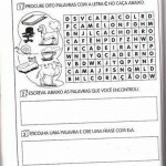 Educational activities - 1st year - Letter C word hunting