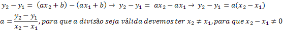 Afinna funkcija z vrednostjo dveh točk. Koeficienti afine funkcije