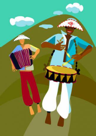 Baião est l'une des manifestations les plus connues de la culture populaire brésilienne dans la musique.