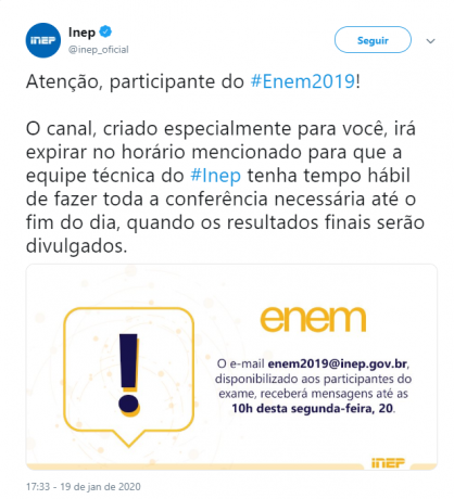 About 6,000 people are affected by an error in the correction of Enem 2019