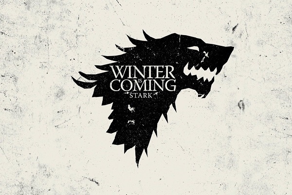 Ketakutan menakutkan keluarga Stark terhadap musim dingin yang keras di Westeros utara mungkin ada hubungannya dengan kepercayaan pada mitologi Nordik. (Sumber: Reproduksi HBO)