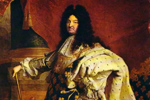 Ludwig XIV., einer der Vertreter des französischen Absolutismus