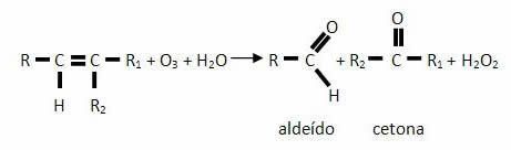 단순화 된 오존 분해 반응