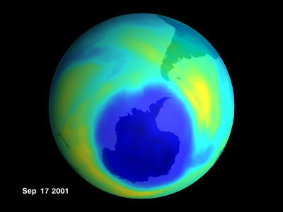 Ozónová vrstva: čo to je, ničenie a diera