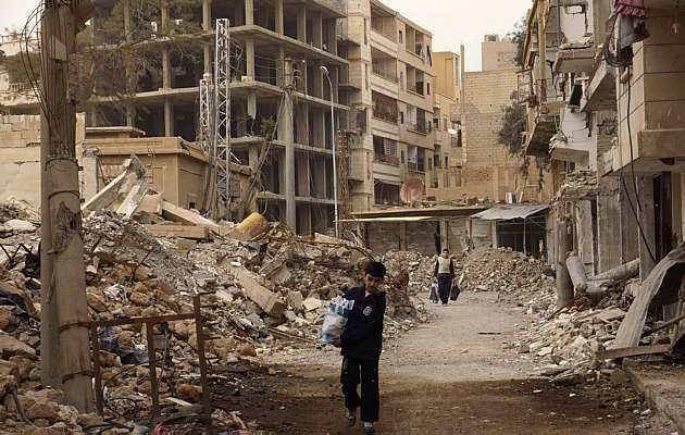 Kehancuran di Suriah