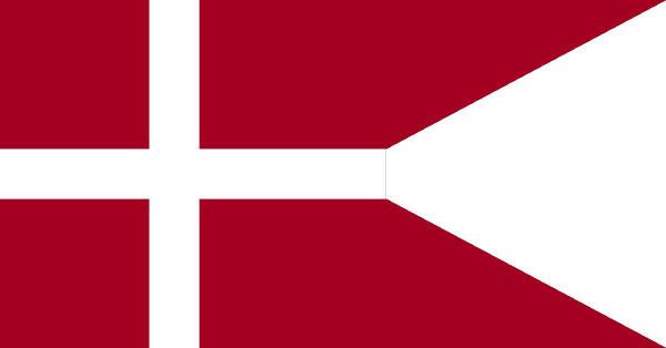 Taani mereväe lipnik.