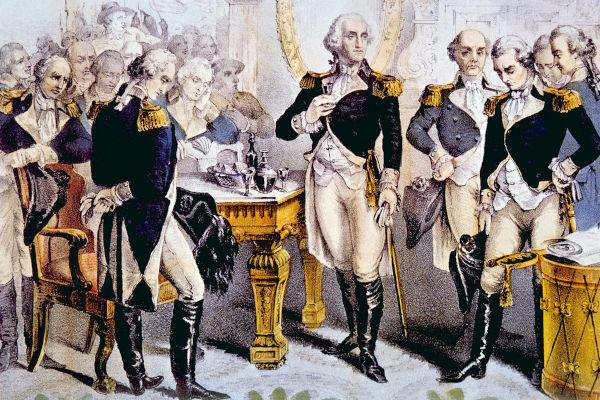 V roku 1783 sa George Washington rozhodol odísť z armády USA do dôchodku.