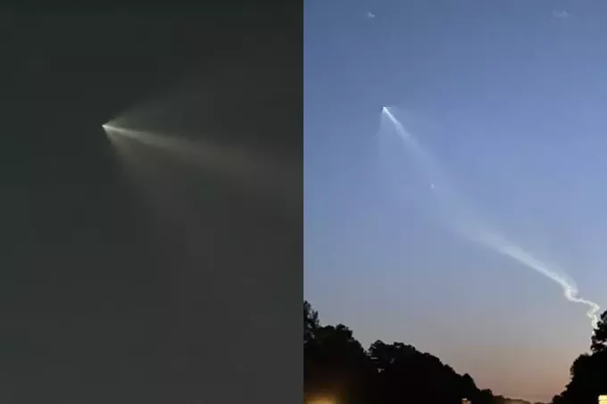 Наводни ружичасти НЛО прелази небо Сједињених Држава и изазива узбуну