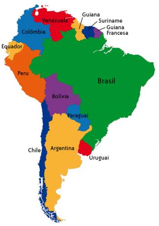 Sydamerikanske lande