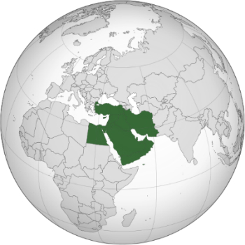 Midden-Oosten - locatie