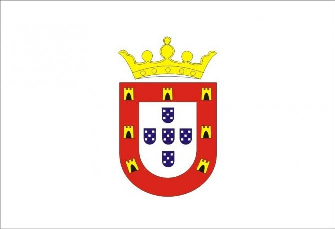 Troisième drapeau brésilien: D. Jean III