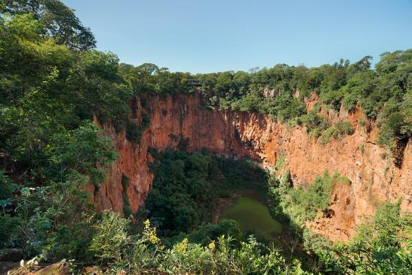  Burraco das Araras, la dolina più grande del Brasile.