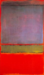  Bij de. 6 (violet, groen en rood), door Mark Rothko - $ 186 miljoen (2014)