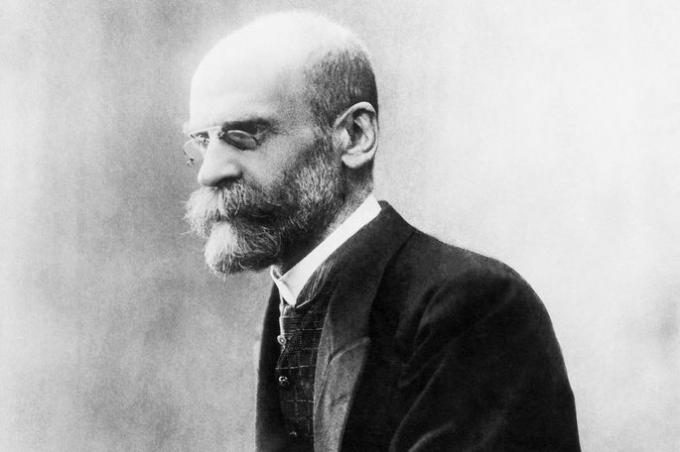 Émile Durkheim: biyografi, teoriler ve eserler