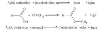Esterification Reactions. Organic esterification reactions