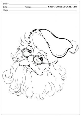 Coloring Santa Claus