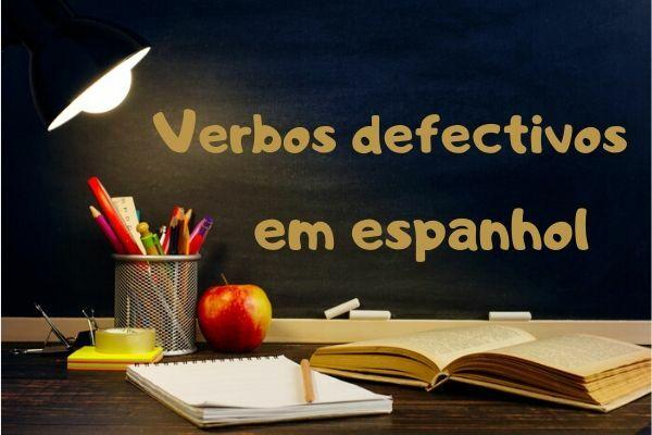 Defective verbs have a defect: they are not conjugated in everyone.