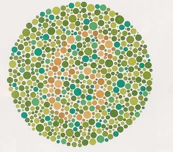 Test voor kleurenblind