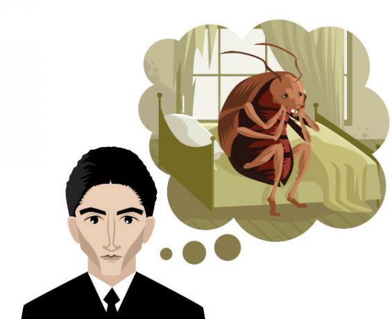 “La metamorfosi”, di Franz Kafka, è un classico della letteratura fantastica.