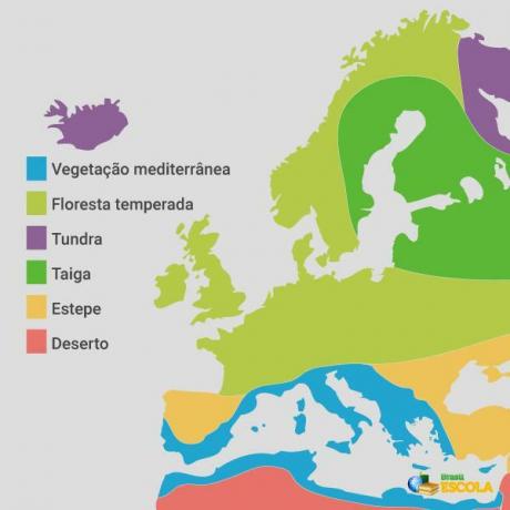 Peta Eropa: negara, ibu kota, iklim, relief