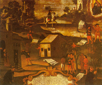 Emboabas-krigen involverte folk fra São Paulo og utlendinger for kontrollen av gruveområdet i begynnelsen av 1700-tallet. 