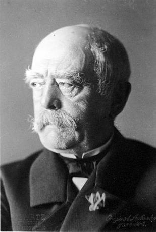 Otto von Bismarck, et af navnene involveret i pan-germanismen.