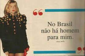 Meme Xuxa “In Brazil there is no man for me”.