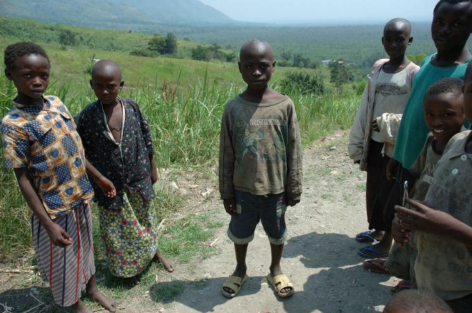 Hutu-ihmiset Itä-Afrikassa