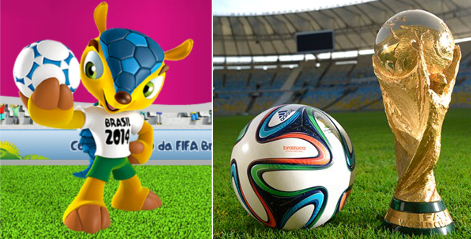 2014 World Cup symbols and trivia