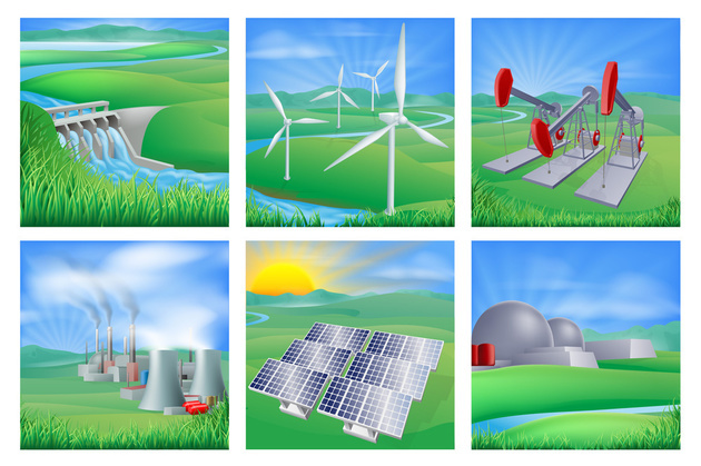 Energy Sources: types, renewable and non-renewable