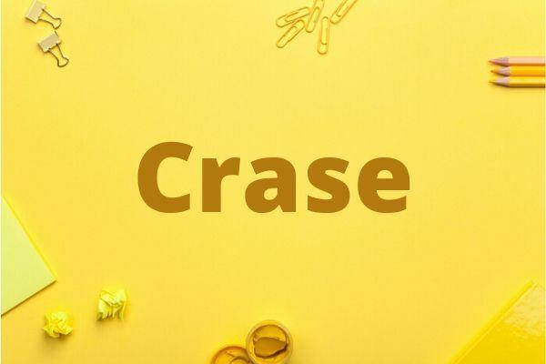 The use of the crase is usually a great difficulty for students.