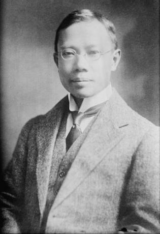 Wu Lien-teh was the Chinese physician responsible for combating the pneumonic plague outbreak that hit China at the beginning of the 20th century.[1]
